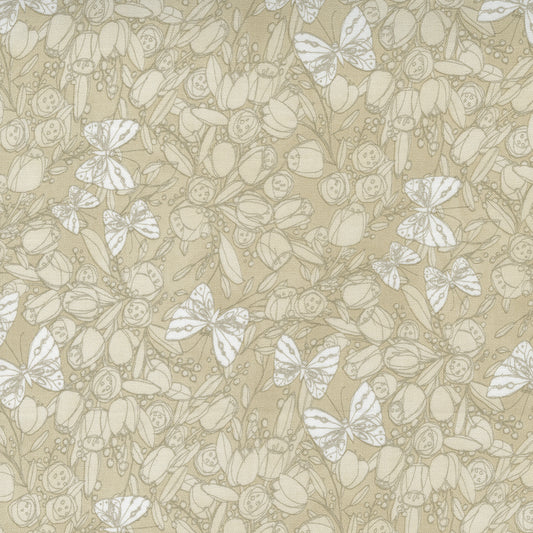 Tulip Tango - Love Butterfly - Washed Linen